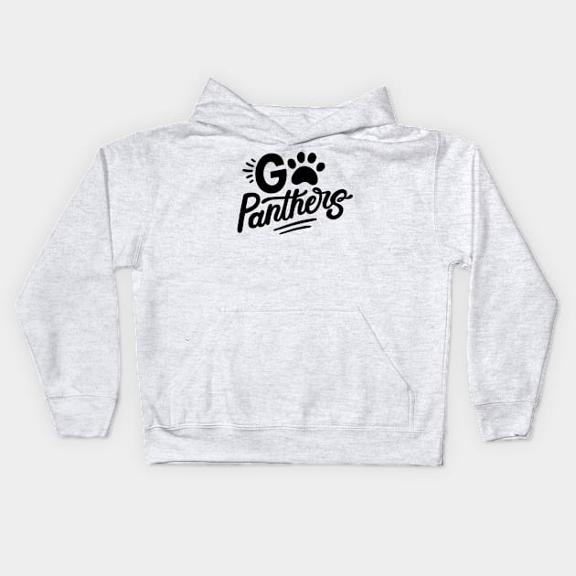 Go Panthers Kids Hoodie by p308nx